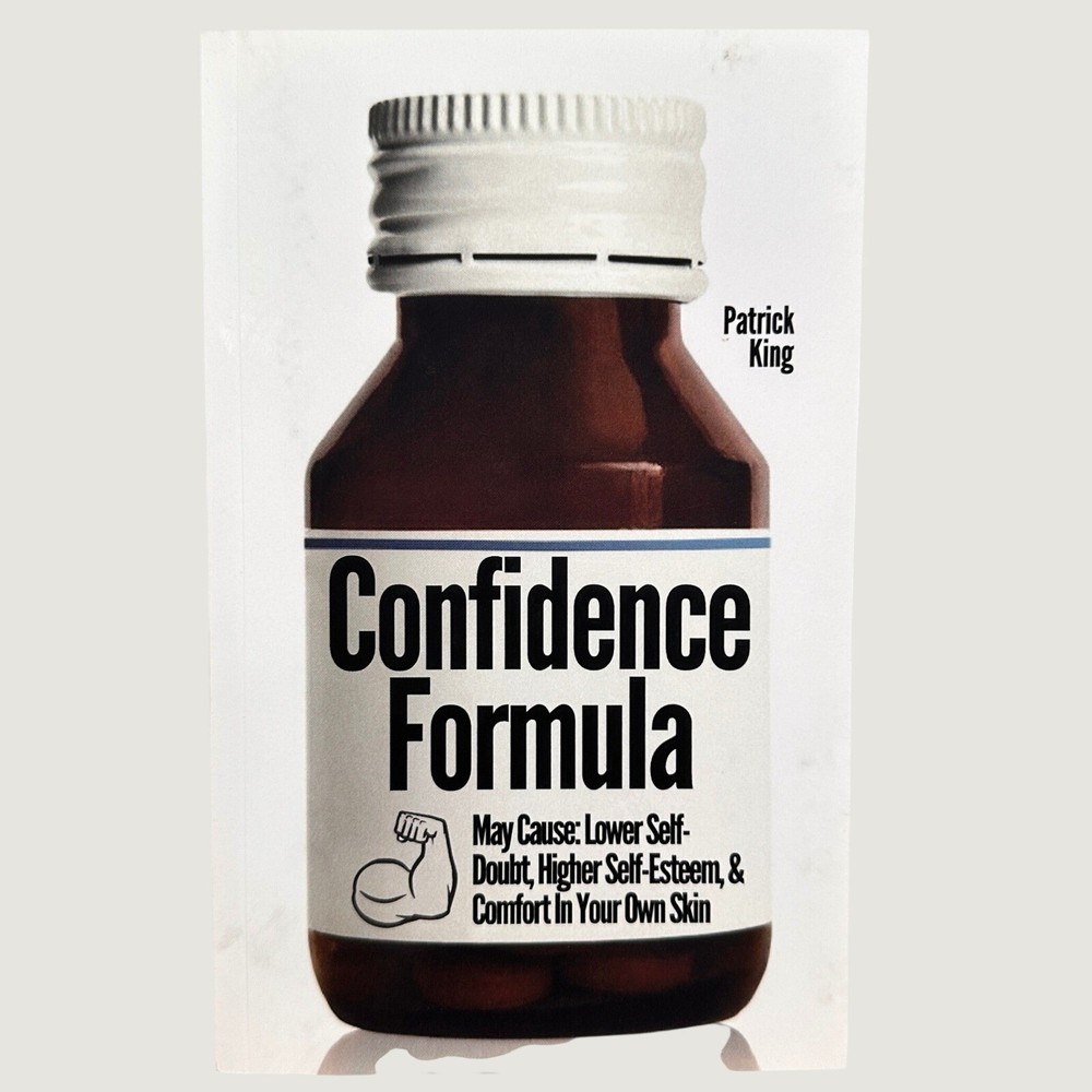 Confidence Formula by Patrick King Paperback Self Help Personal Growth Book