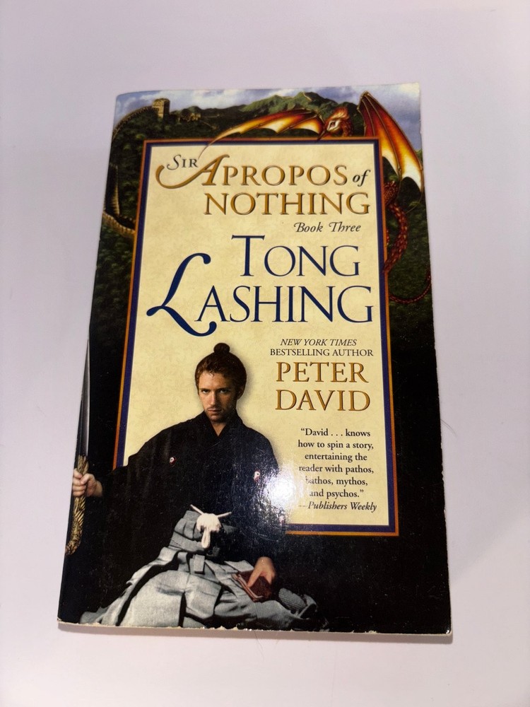 Tong Lashing Peter David 2005 First Pocket Books Paperback Fantasy
