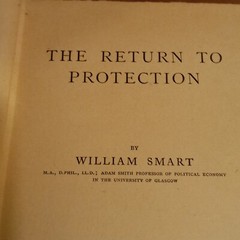 1904 The Return to Protection William Smart First Edition Antique Book