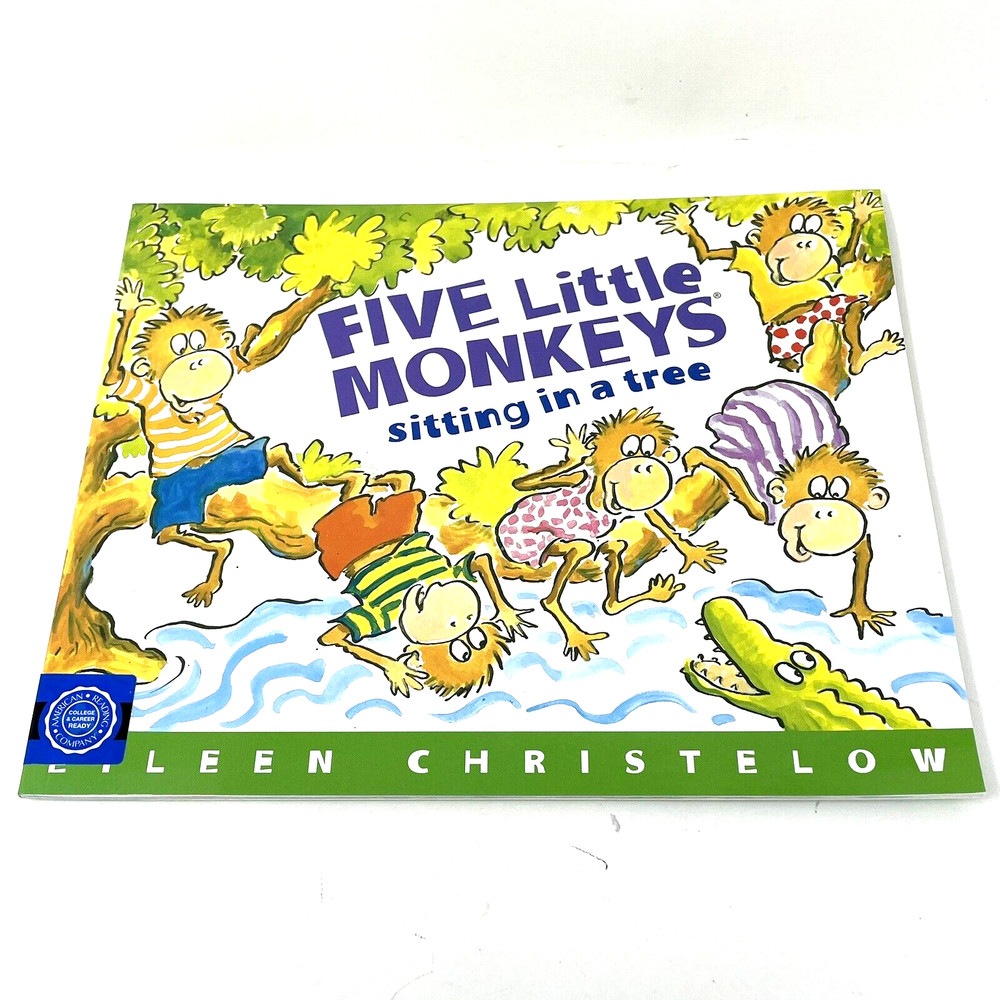 Eileen Christelow Five Little Monkeys Sitting in a Tree (Paperback) Nursery