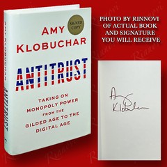 Antitrust SIGNED Amy Klobuchar (2021,HC,1st/1st) BRAND NEW
