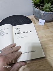God Is Inescapable By David Wesley Soper – Westminster Press Hardcover