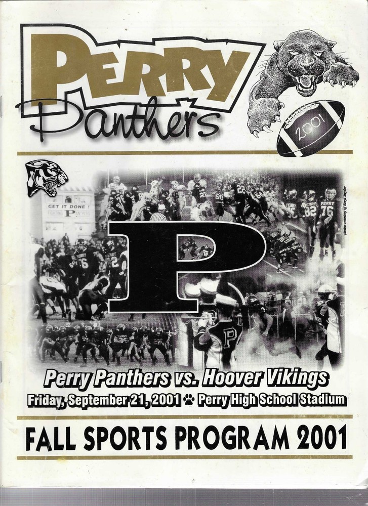 Fall Sports Program 2001 – Perry High School (Massillon, Ohio) #67222
