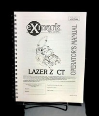 eXmark Lazer CT Operators Manual & Part List Diagrams Schematics LCT4418BV