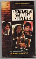 BACKSTAGE AT SATURDAY NIGHT LIVE PAPERBACK (1980) JOHN BELUSHI DAN AYKROYD