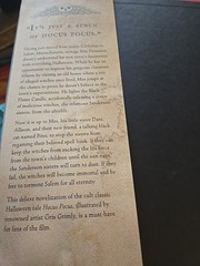 Hocus Pocus The Illustrated Novelization by A. W. Jantha 2022 Hardcover