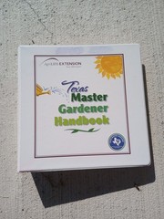 Texas Master Gardener Handbook, Ring Bound, Very Good Condition