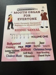 Chromatic Harmonica Method Book Vol 1 Mouth Organ For Everyone Riddhi Sanyal