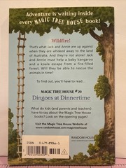 Magic Tree House Dingoes at Dinnertime #20 by Mary Pope Osborne