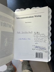 Telecommunications Wiring Third Edition Paperback by Clyde N. Herrick Prentice …