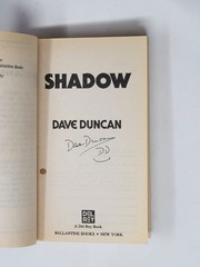 DAVE DUNCAN SIGNED 1ST ED – Shadow, 1987
