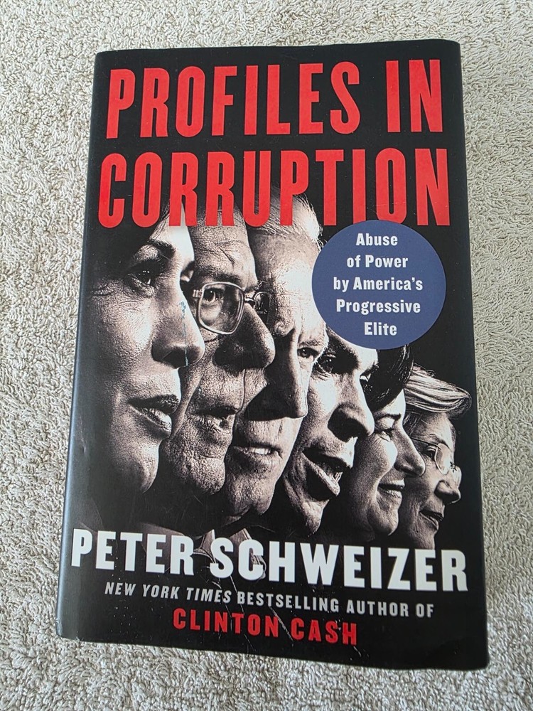 PROFILES IN CORRUPTION SIGNED BY PETER SCHWEIZER HC DJ 1ST 1ST COA