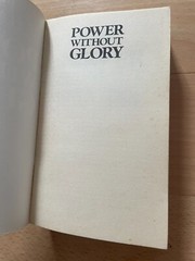 FRANK HARDY. POWER WITHOUT GLORY. 670 PAGES / 1982 – 0207147248