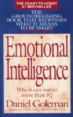 Emotional Intelligence: Why It Can Matter More Than IQ – Paperback – GOOD