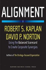 Alignment: Using the Balanced – Hardcover, by Kaplan Robert S; – Very Good g