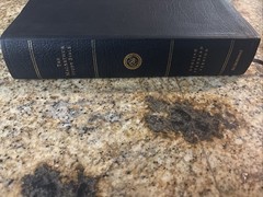 2010 MacArthur Study Bible ESV Premium Black Softcover Calfskin Crossway