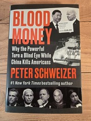 Blood Money Peter Schweizer 2024 First Edition Political Thriller HarperCollins