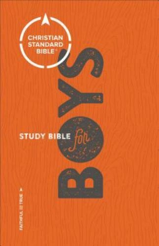 CSB Study Bible for Boys by Larry Richards (2018, Hardcover)