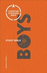 CSB Study Bible for Boys by Larry Richards (2018, Hardcover)