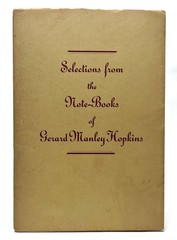 Selections from the Note-Books of Gerard Manley Hopkins