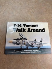 F-14 TOMCAT Walk Around Number 3 Squadron Signal Military Aircraft History NEW!