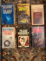 frank herbert vintage book lot