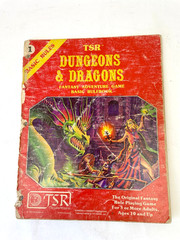 Dungeons & Dragons Basic Rulebook Tom Moldvay 1981 TSR Fantasy RPG Game
