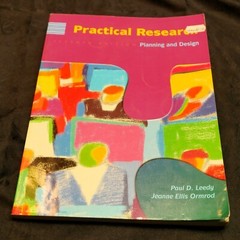 Practical Research: Planning and Design, – Paperback, by Leedy Paul