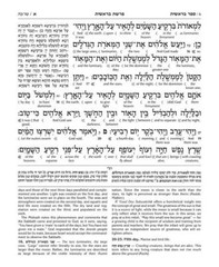 Artscroll Interlinear Complete Chumash Torah Bible Sefard Travel Edition
