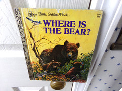 Where is the Bear? Betty Hubka Crawford Vtg A Little Golden Book 1978 1967 568
