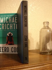 Zero Cool – Michael Crichton writing as John Lange – HC/DJ – like new