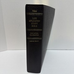 Life Application Study Bible Brown Cover Large Print New Living Translation