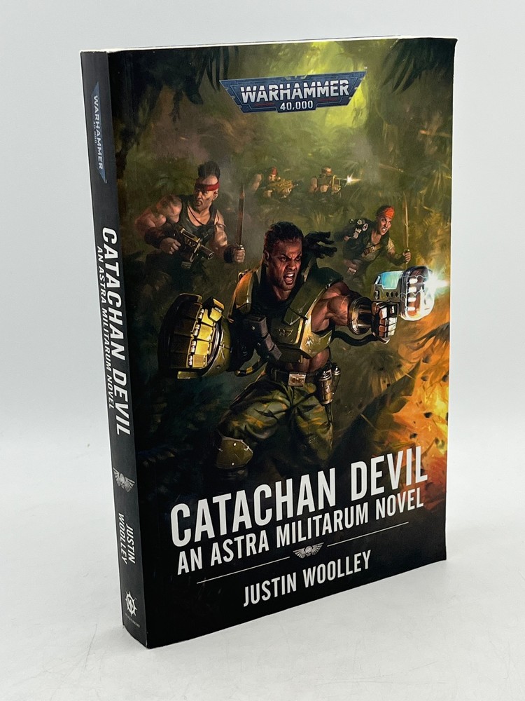 Catachan Devil – Justin Woolley 2022 Black Library TPB 1st Print Warhammer 40K