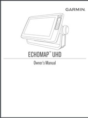 Garmin Striker UHD Owners Manual: 132 Pages, Color, Coil Bound, Instructions