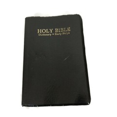 KJV King James Version HOLY BIBLE Black Large Print