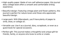 Tiny Book Filled W/ Pull Out Pictures Butterflies 60 Pages Note Paper Insects