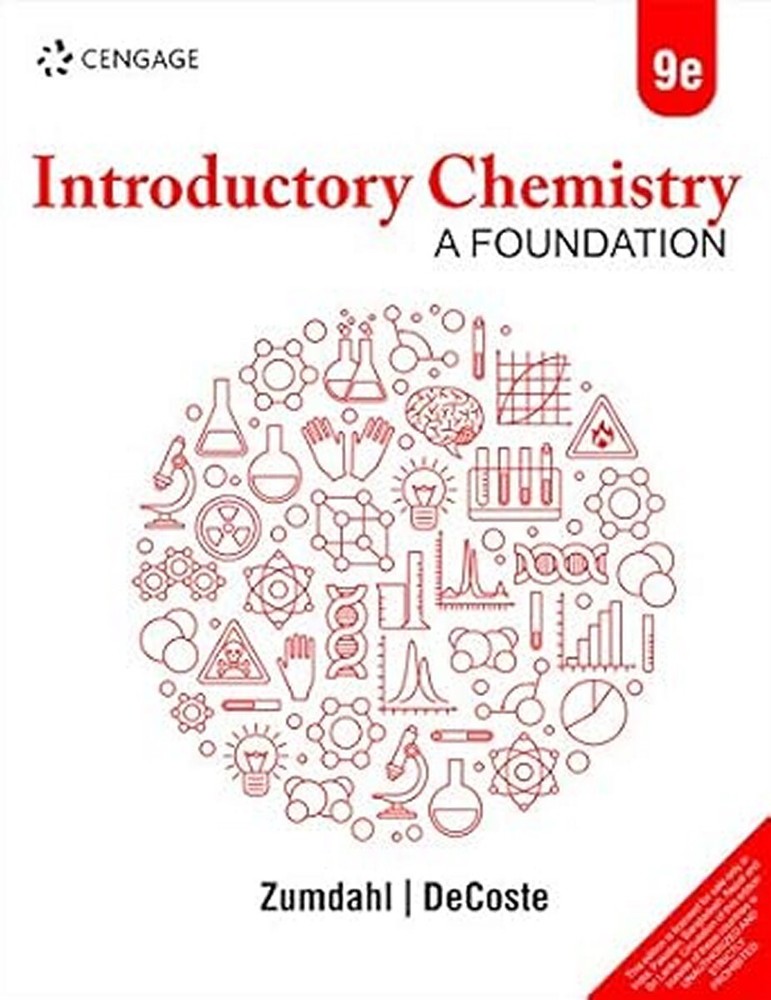 New: Introductory Chemistry: A Foundation By Zumdahl 9th INTL ED