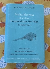 MAHABHARATA BOOK FIVE (VOLUME 2): PREPARATIONS FOR WAR By Vyasa HC Book