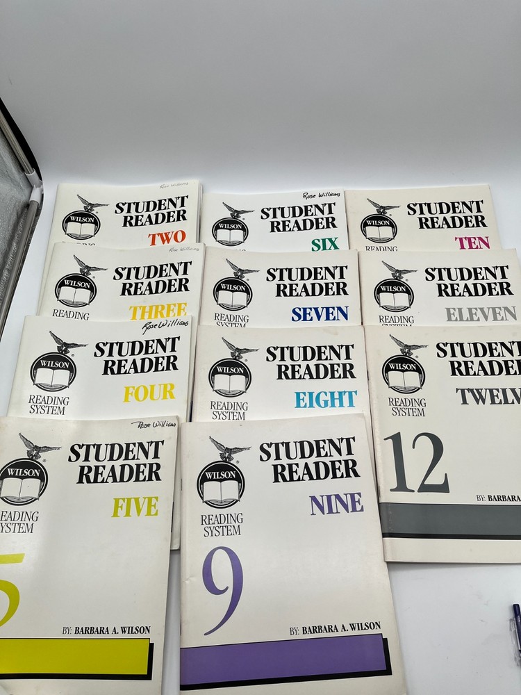 Wilson Reading System Student Readers & Workbooks Levels 2-12 Homeschool Set