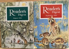 1964 August September READER’S DIGEST MAGAZINE Vintage History Short Story Tales