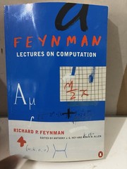 Feynman Lectures On Computation -Richard Feynman 1st Edit – Penguin B -Paperback