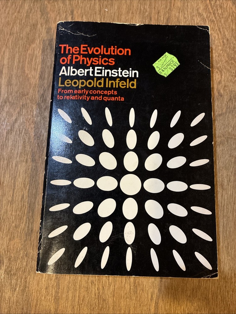 The Evolution of Physics by Albert Einstein and Leopold Infeld 1966 Paperback