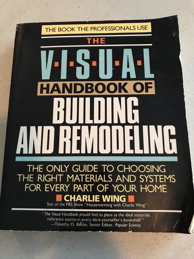 Visual Handbook: Building Remodeling (paperback), DYI, home improvement
