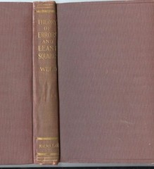 Theory Errors & Least Squares-Textbook College Students, Research Workers, 1926