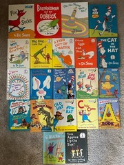 Lot of 21 DR SUESS Beginner Bright & Early Books, Berenstains Cat In The Hat