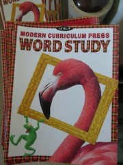 Modern Curriculum Press Word Study Softcover School Book “Level F” ©1998