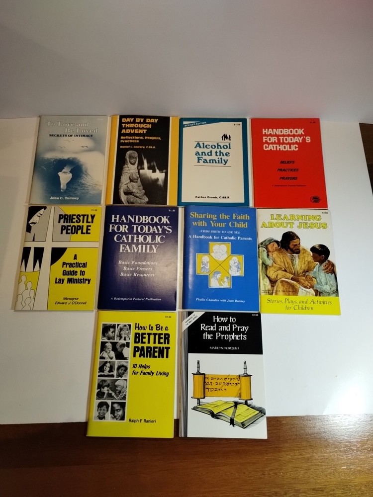 Lot Of 10 Liguori Publications small PB Various Authors & Titles See Description