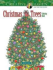 Creative Haven Christmas Trees Coloring Book (Adult Books:…