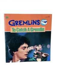 Gremlins Golden Book To Catch A Gremlin VTG 1984 Warner Bros Storybook Gizmo HTF