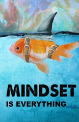 Mindset Is Everything Notebook 60 Pages: Life Is As Good As Your Mindset. Ch…